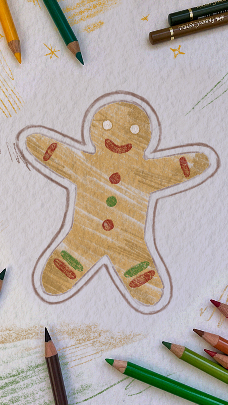 Gingerbread wallpaper
